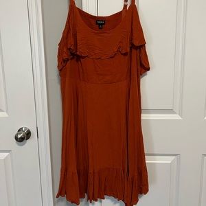 Burnt Orange Dress